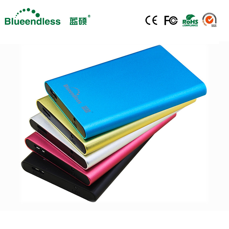 Blueendless 250G Portable Hard Drive Internal HDD 2.5 Sata to USB 3.0 HDD Caddy Aluminum Multi-color HDD Enclosure Metal Item