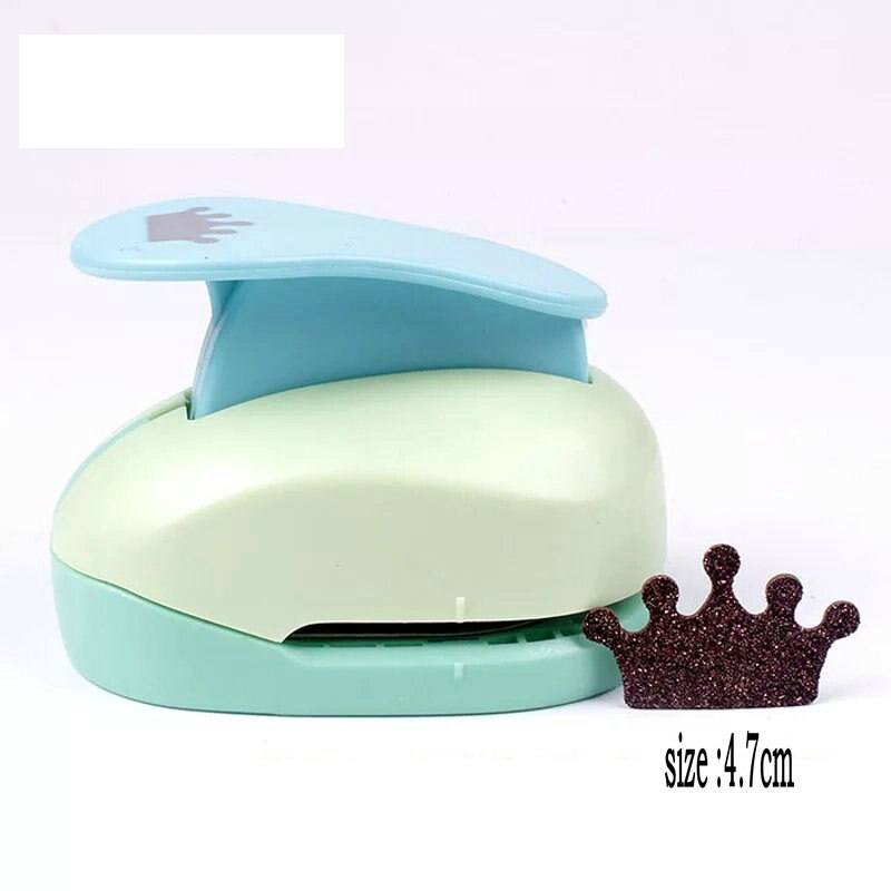 1.5cm-7.2cm crown shape craft punch children manual DIY hole punches cortador de papel de scrapbook EVA foam punch paper punch