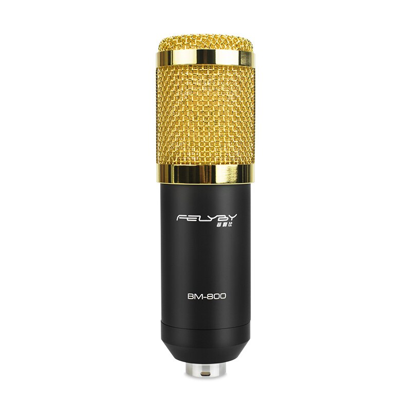 FELYBY BM 800 Condenser Microphone: Black