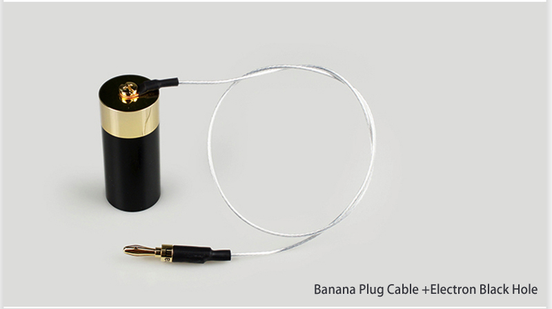 HiFi Audio- Kabel Boden Schleife Lärm Isolator GND Elektron Schwarz See Beseitigen Statische Elektrizität Energie Luftreiniger Elektronische