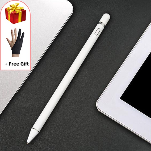 Pencil For Huawei Matepad T10S T10 Matepad 11 10.4 10.8 M6 T5 M5 Lite 10.1 Stylus Pen Touch Pen with Dual Touch Stylus: white