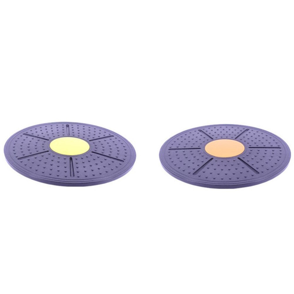 Anti-slip Standing Plate Wobble Balance Board Anti Fatigue Mat Rocker (Random Color)