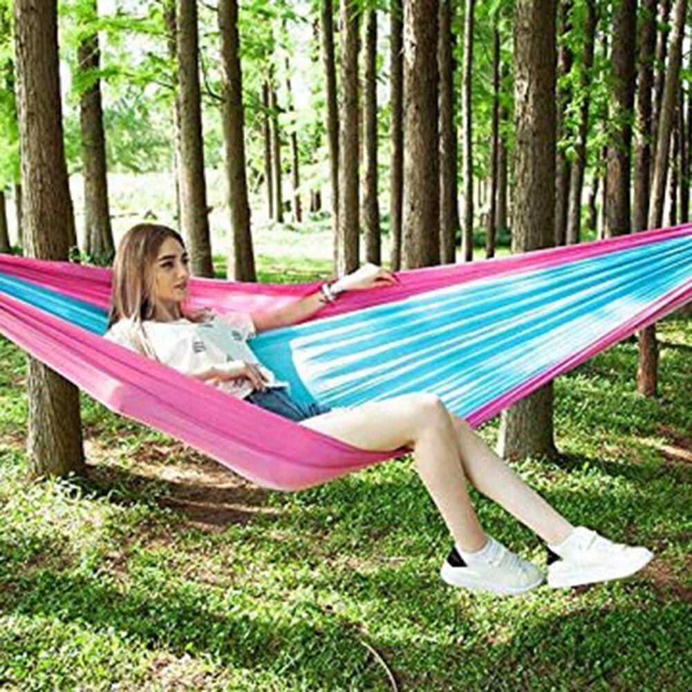 Portable Outdoor Camping Jungle Swing Hammock Mosquito Net Canopy Hanging Bed