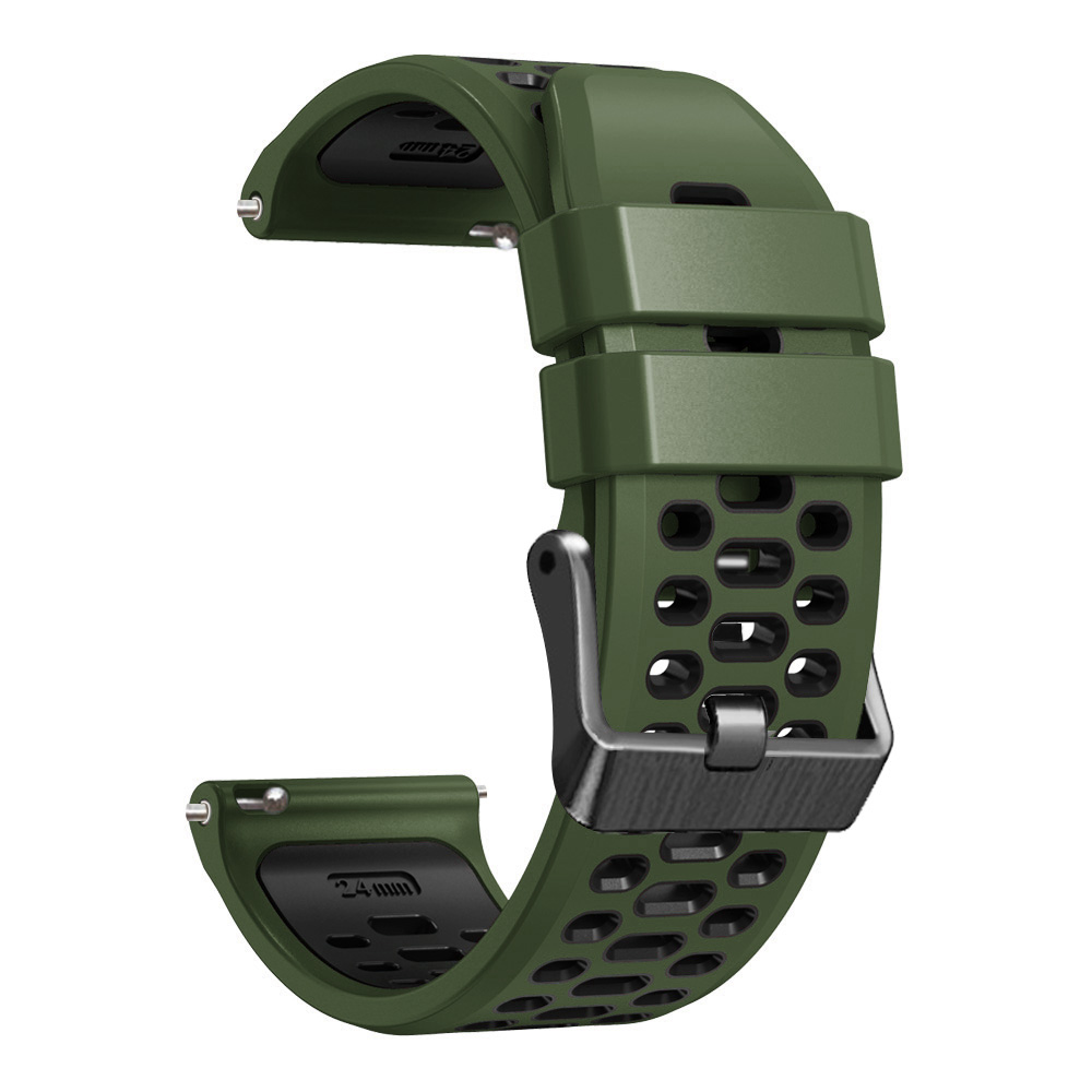 Correa de silicona de 24mm para TicWatch Pro 5, accesorios de repuesto para pulsera TicWatch Pro 5: Oro