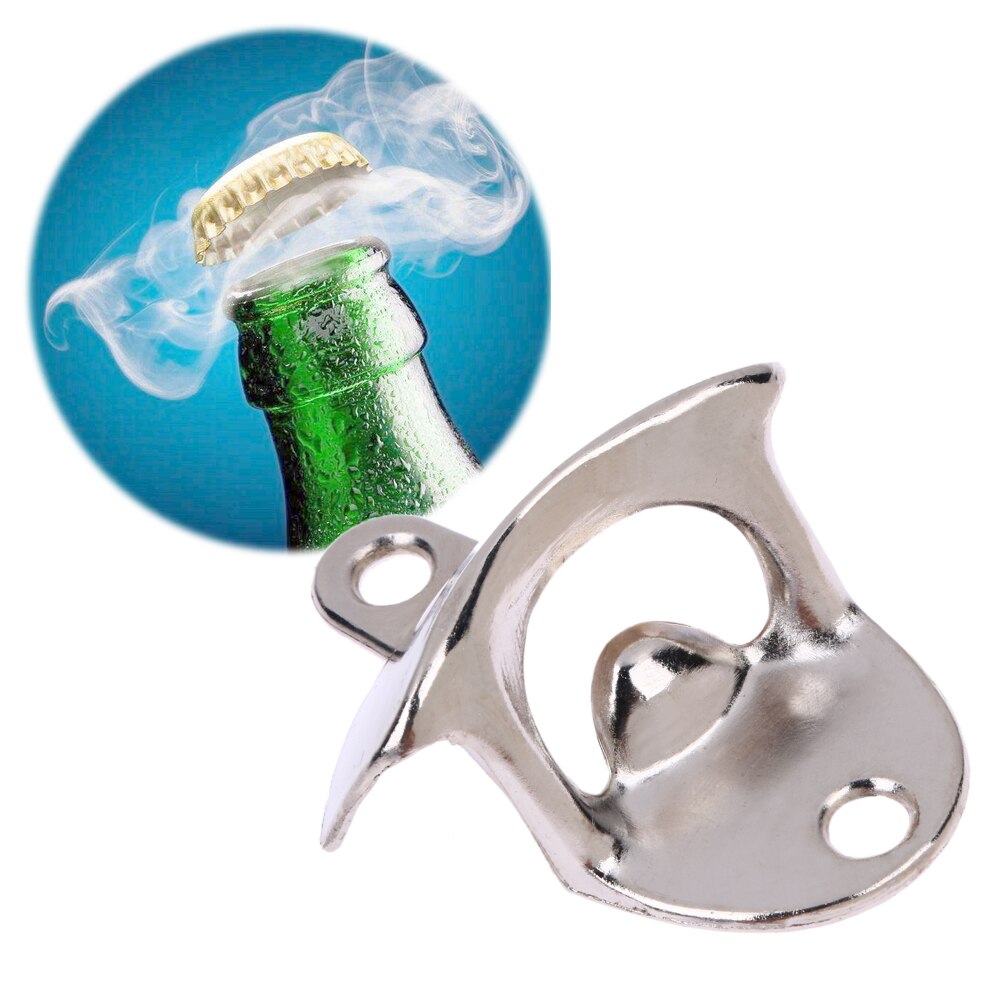 Wall Mounted Bottle Opener Wine Beer Opener Tools Bar Drinking Accessories Home Decor Party Supplies Gadget Kitchen Gadgets