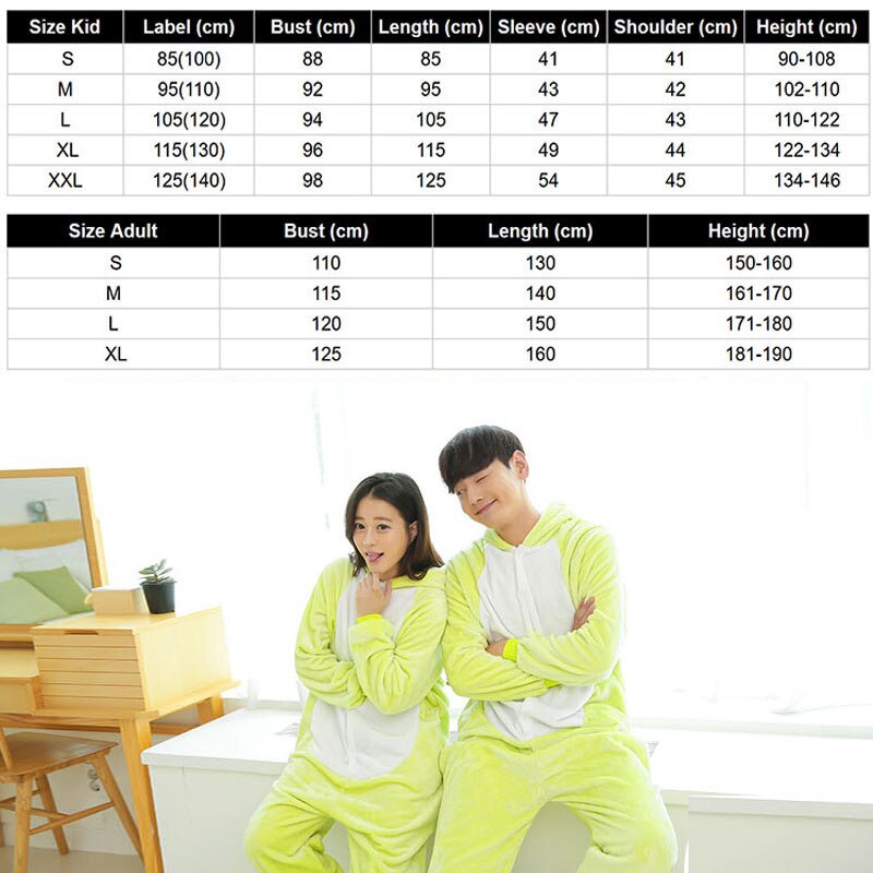 Kigurumi Green Frog Kigurumi Pajamas Animal One Piece Unisex Pajama kigurumi Pajama Bottoms Adult&Kids Frog Onesie Warm Soft2018