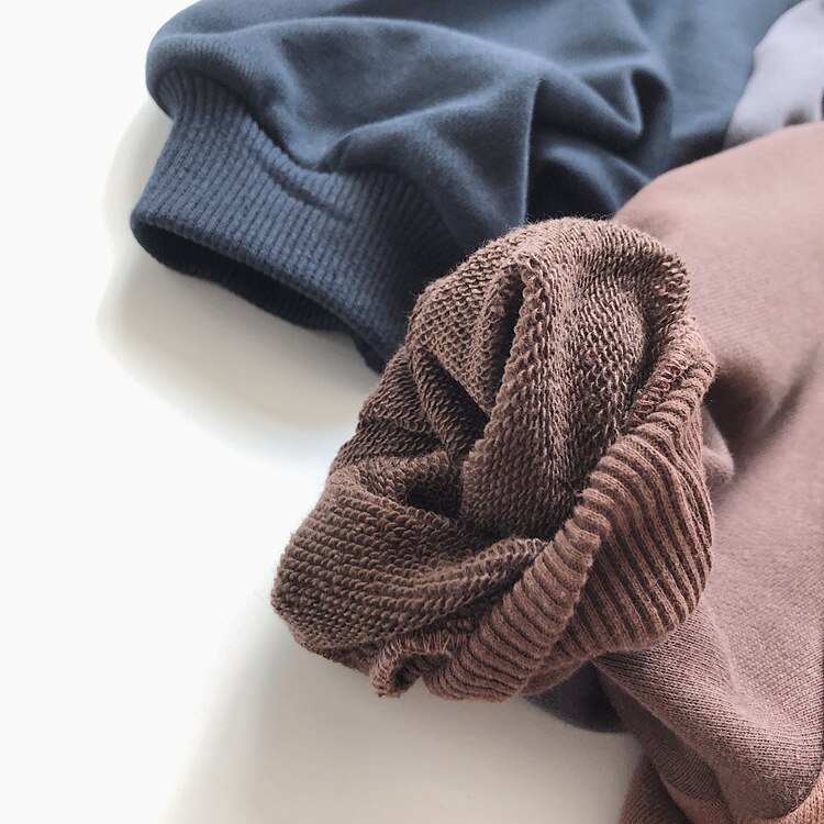 Chandail pour enfants automne coréen manches pull garçons et filles pull à manches longues en vrac