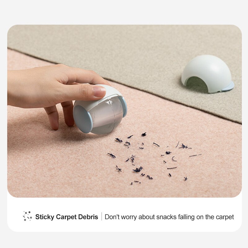 Draagbare Mini Stofafscheider Sterke Kleverigheid Rollende Bal Huisdier Haar Collector Kleven Apparaat Reizen Huishoudelijke Stofafscheider