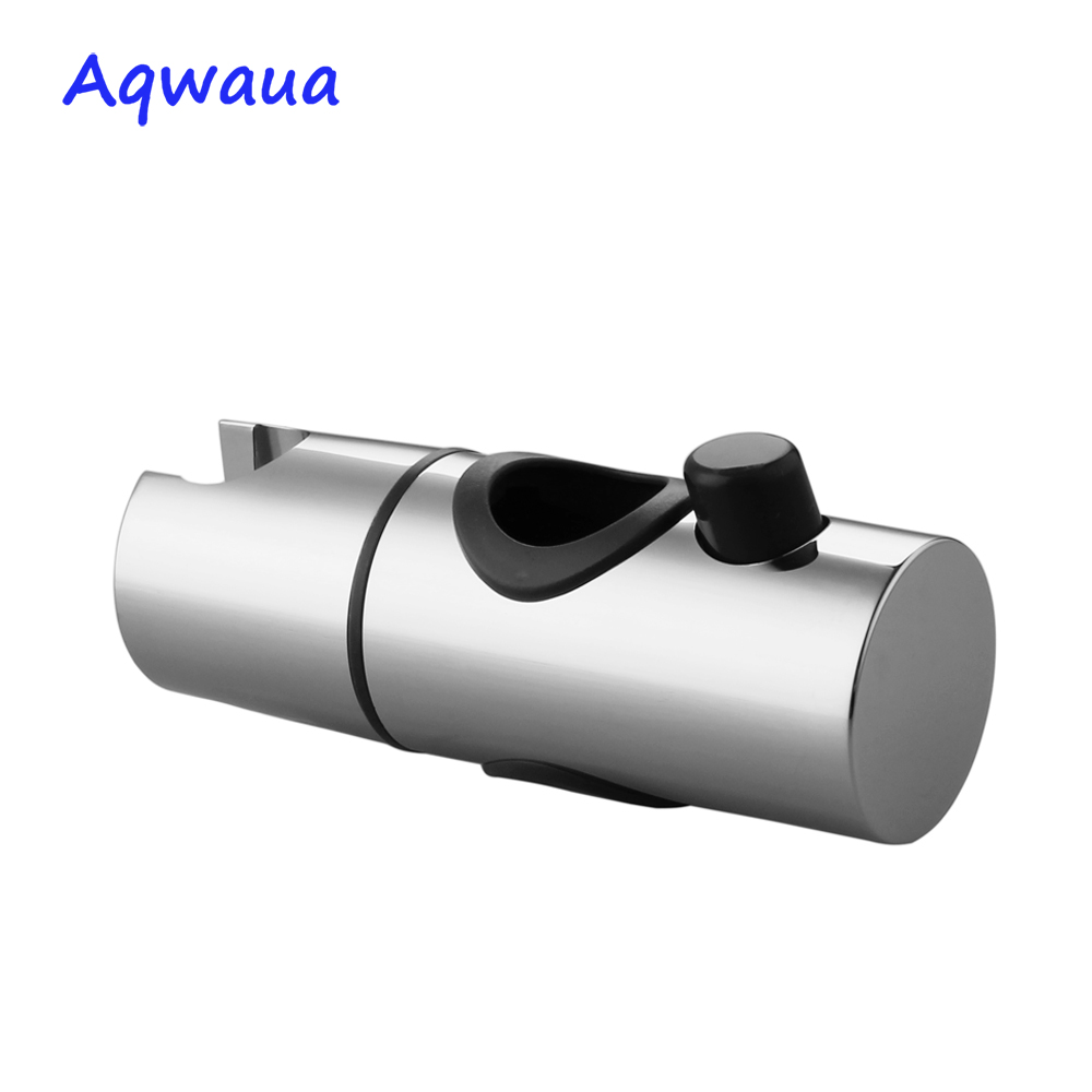 Aqwaua Handheld Shower Head Holder Adjustable Height & Angle Sliding Bar Sprayer Replacement Part for Showers 22-25mm