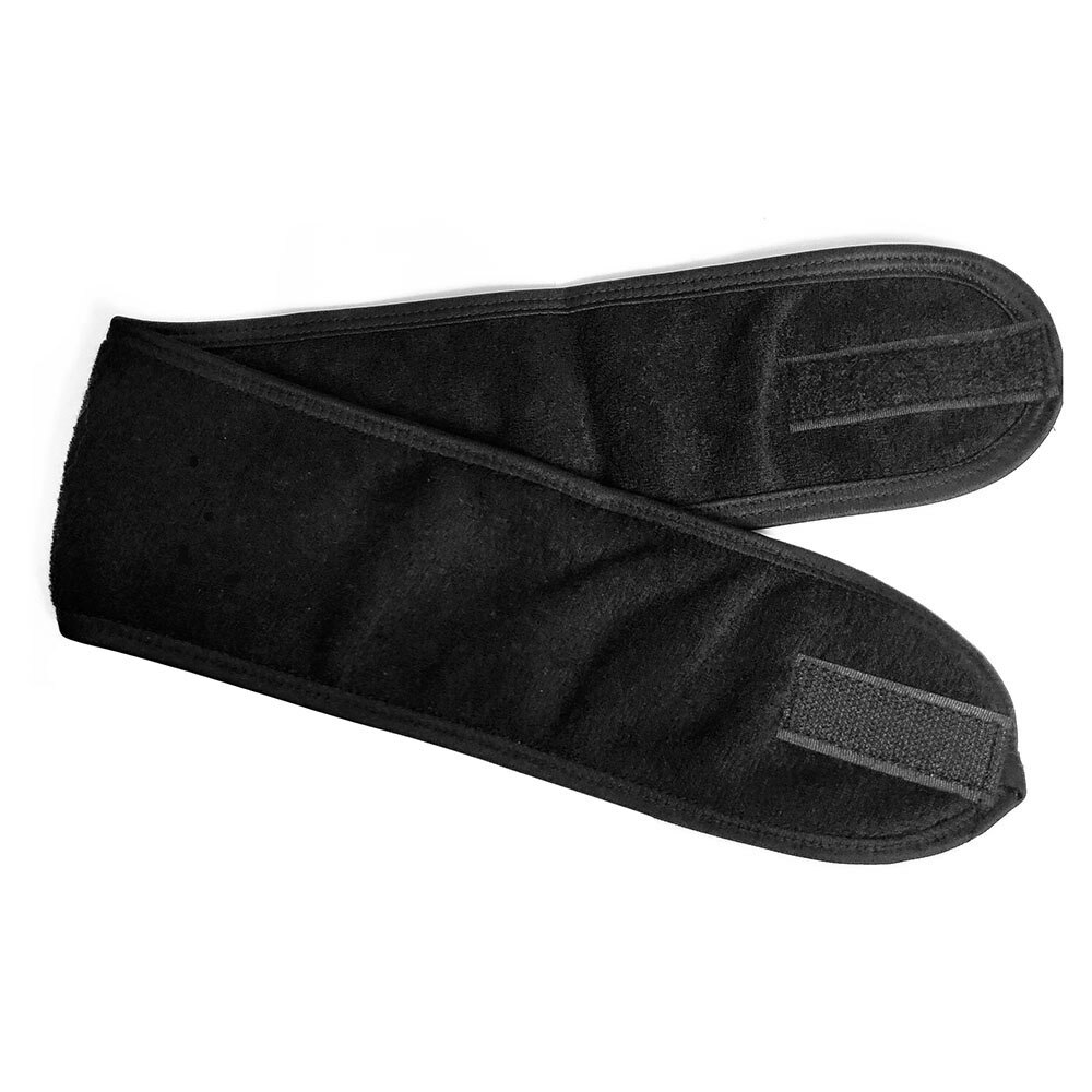 Diadema deportiva creativa para mujer, toalla de belleza con Velcro para maquillaje Facial, diadema ajustable para Spa y ducha