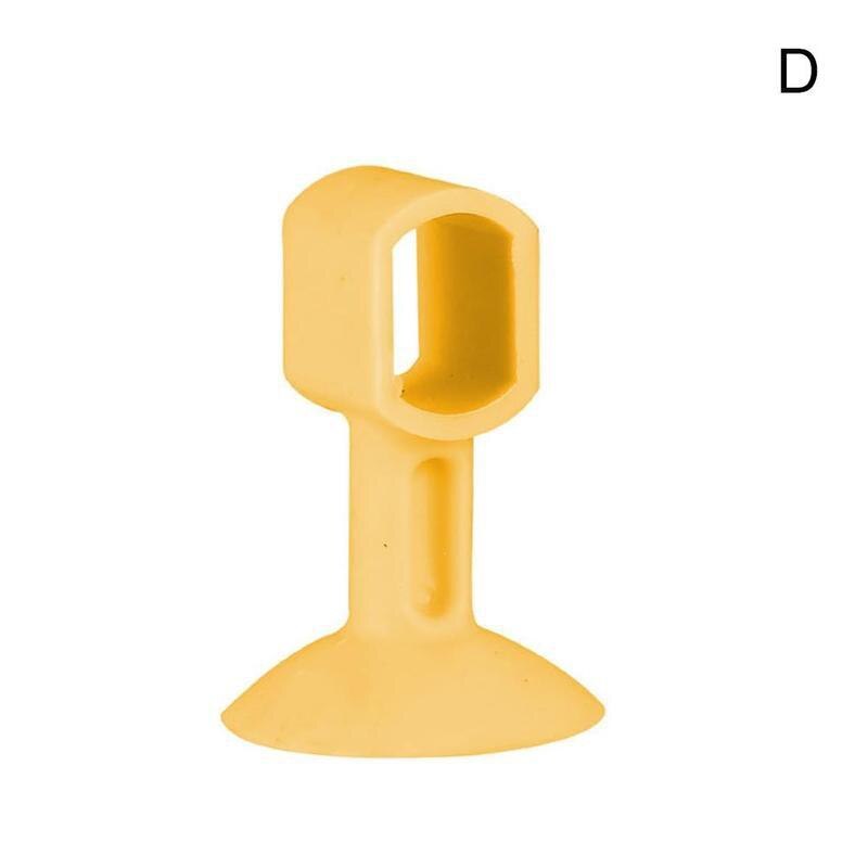 6 Colors Silicone Sucker Door Rear Anti-collision Suction Rubber Colorful Door Door Pad Protective Sucker Mat Cup Practical B2D1: D