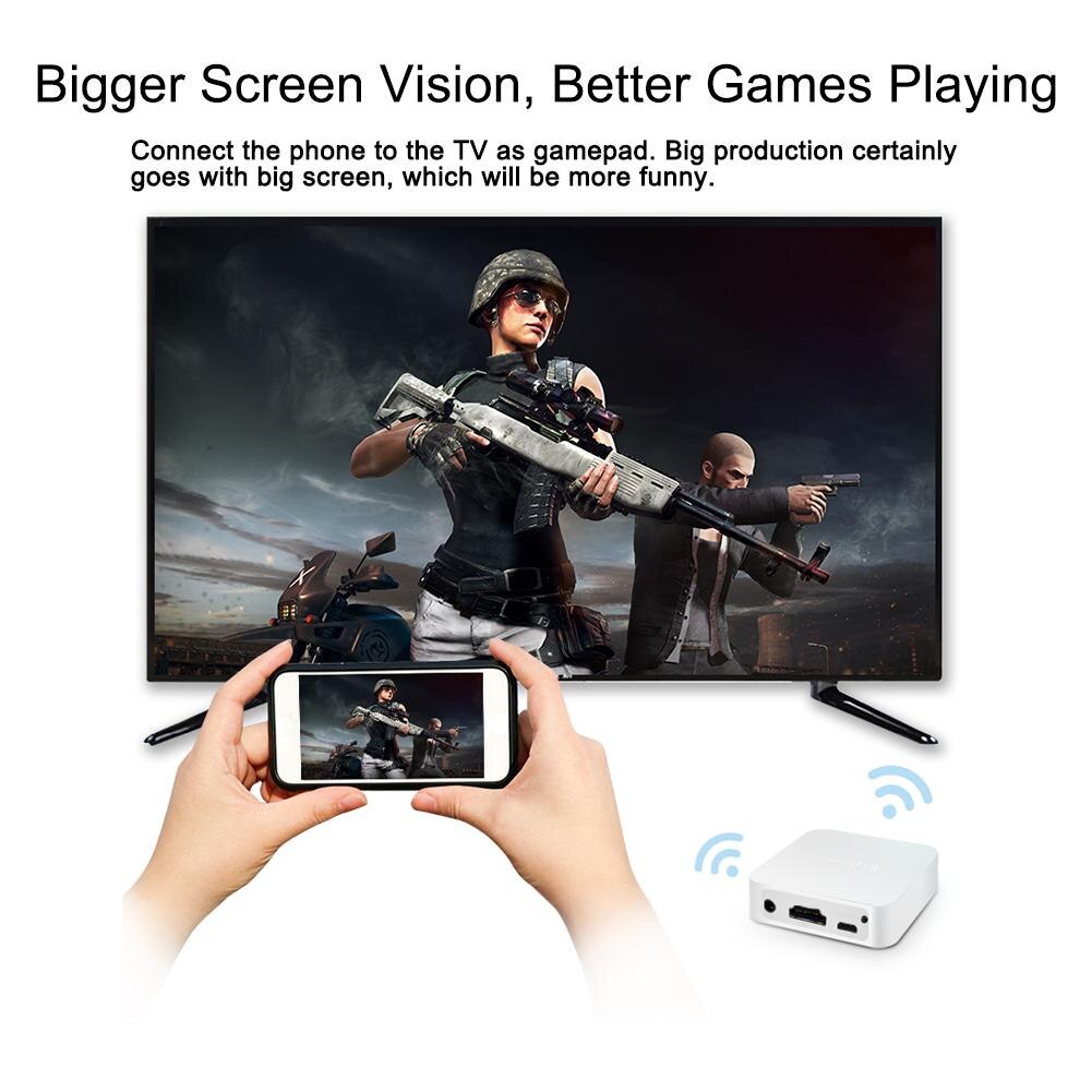 nueva versión MiraScreen X7 inalámbrico WiFi teléfono inteligente pantalla espejo pantalla receptor dispositivo para teléfono móvil tableta