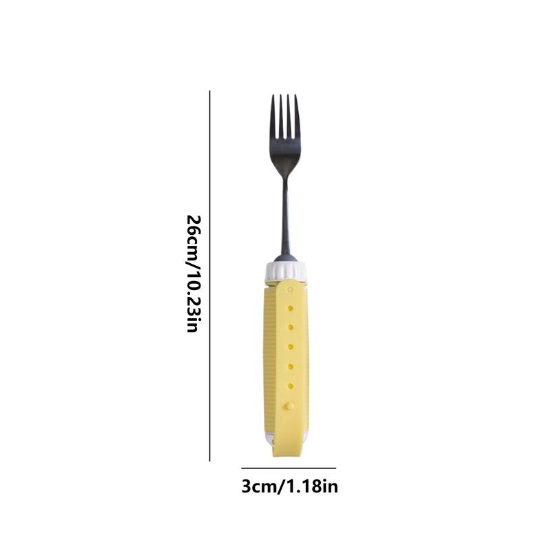 Utensílios para idosos, talheres adaptivos, colher rotativa, pessoas para deficientes, garfo, colher de sopa, alimentação, ferramenta de mesa auxiliar