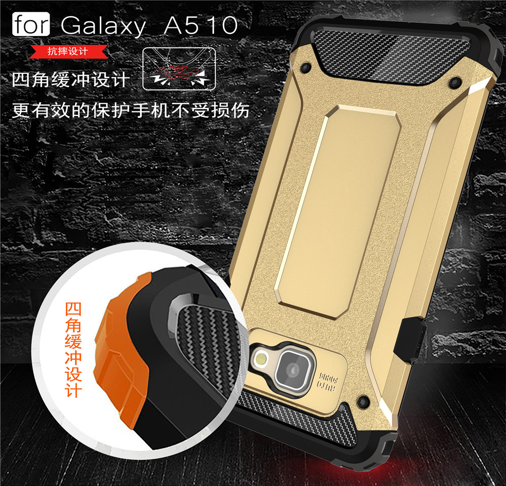 Fall Für Samsung Galaxy A5 A5 Rüstung Robuste Fall Für Fundas Samsung A5 EINE 5 A510 A520 Silikon Stoßstange Abdeckung