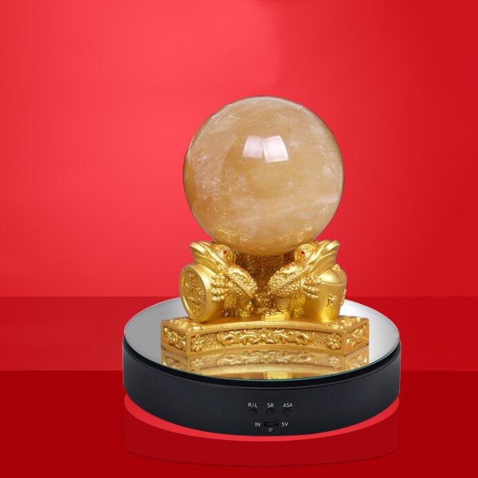 Merchandise Display Base,360 Degree Electric Rotating Turntable for Photography. Automatic Revolving Platform Perfect for 360 De