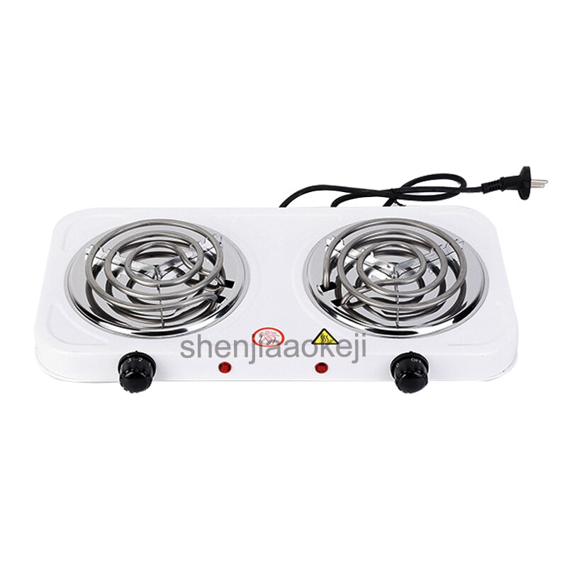 Household heating Stove Iron Burner Coffee Heater Double-head Non-radiative Electric Furnace kitchen Hotplates Cooker 1pc