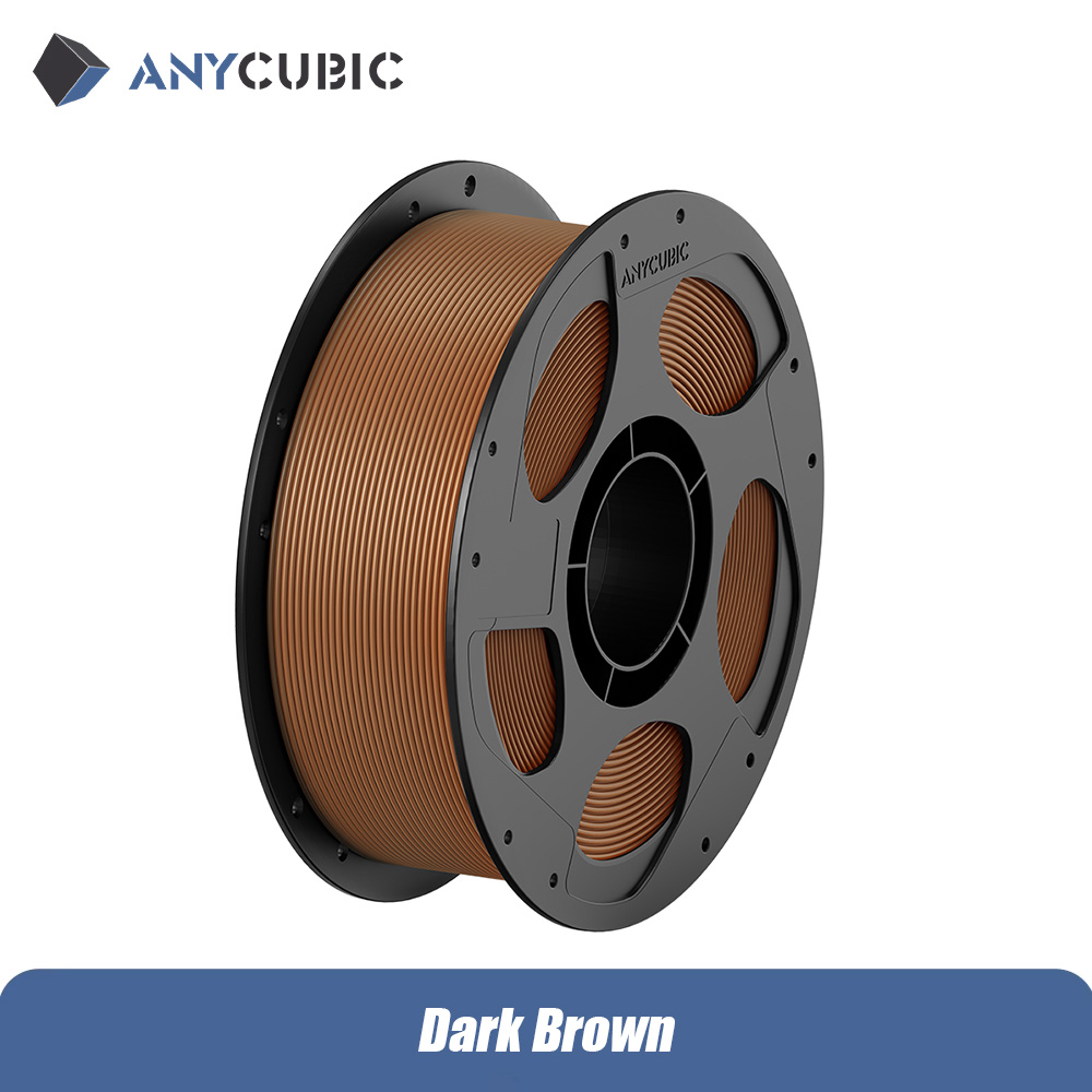 ANYCUBIC-filamento PLA Multicolor para impresora 3D, Material consumible de goma de plástico, 1,75mm, 1 kg/rollo, FDM, Kobra: Lazurita