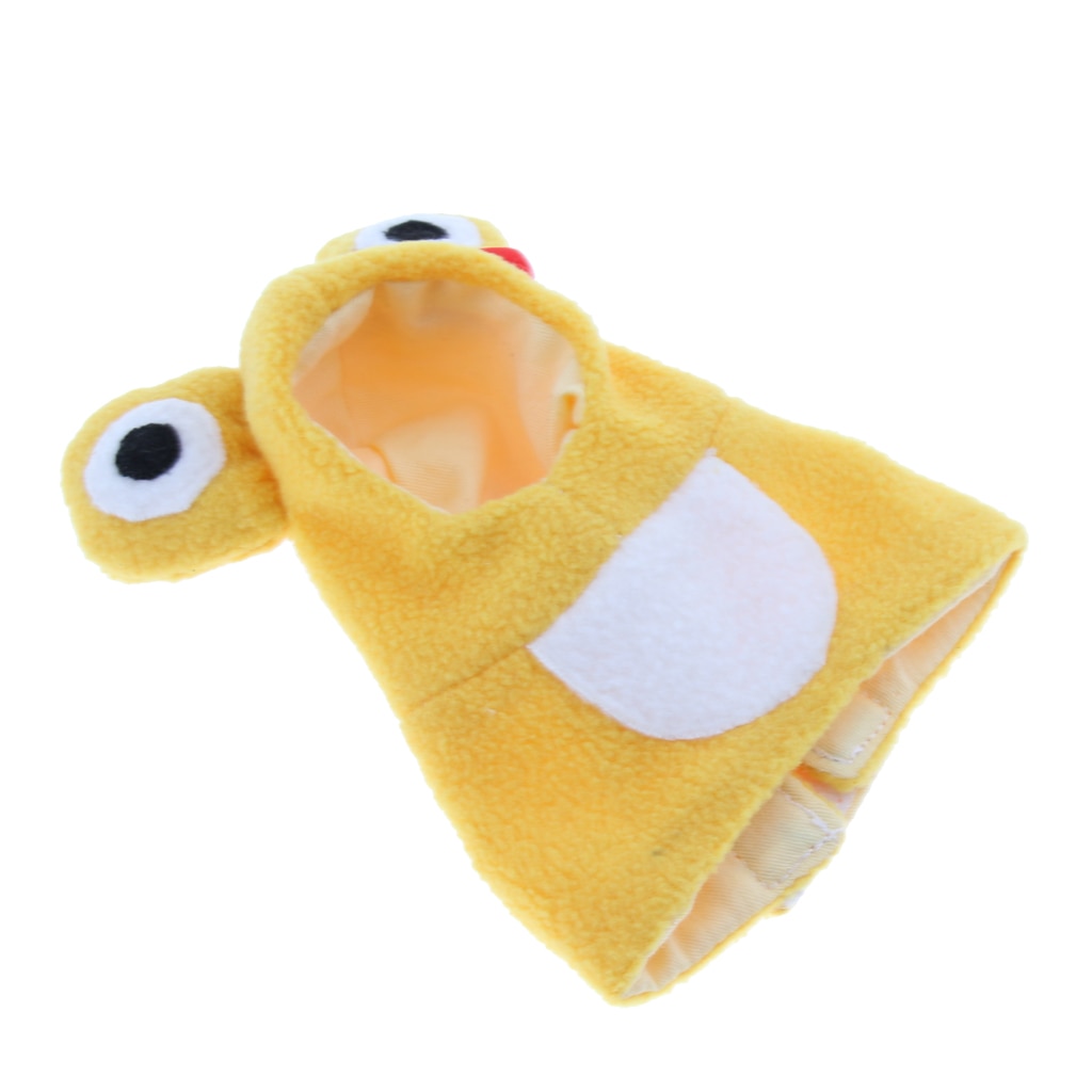 Bird Parrot Winter Coat Warm Hooded Clothes Apparel Party Costume