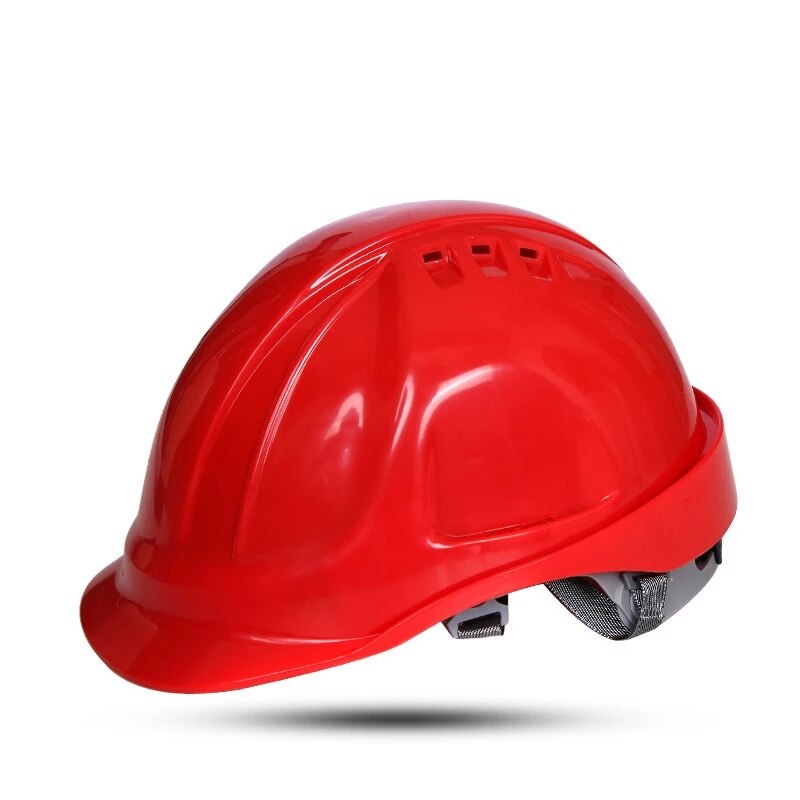 Veiligheid Helm Abs Beveiliging Werk Cap Bouw Helmen Anti-Statische Anti-Shock Beschermende Harde Hoed: Red