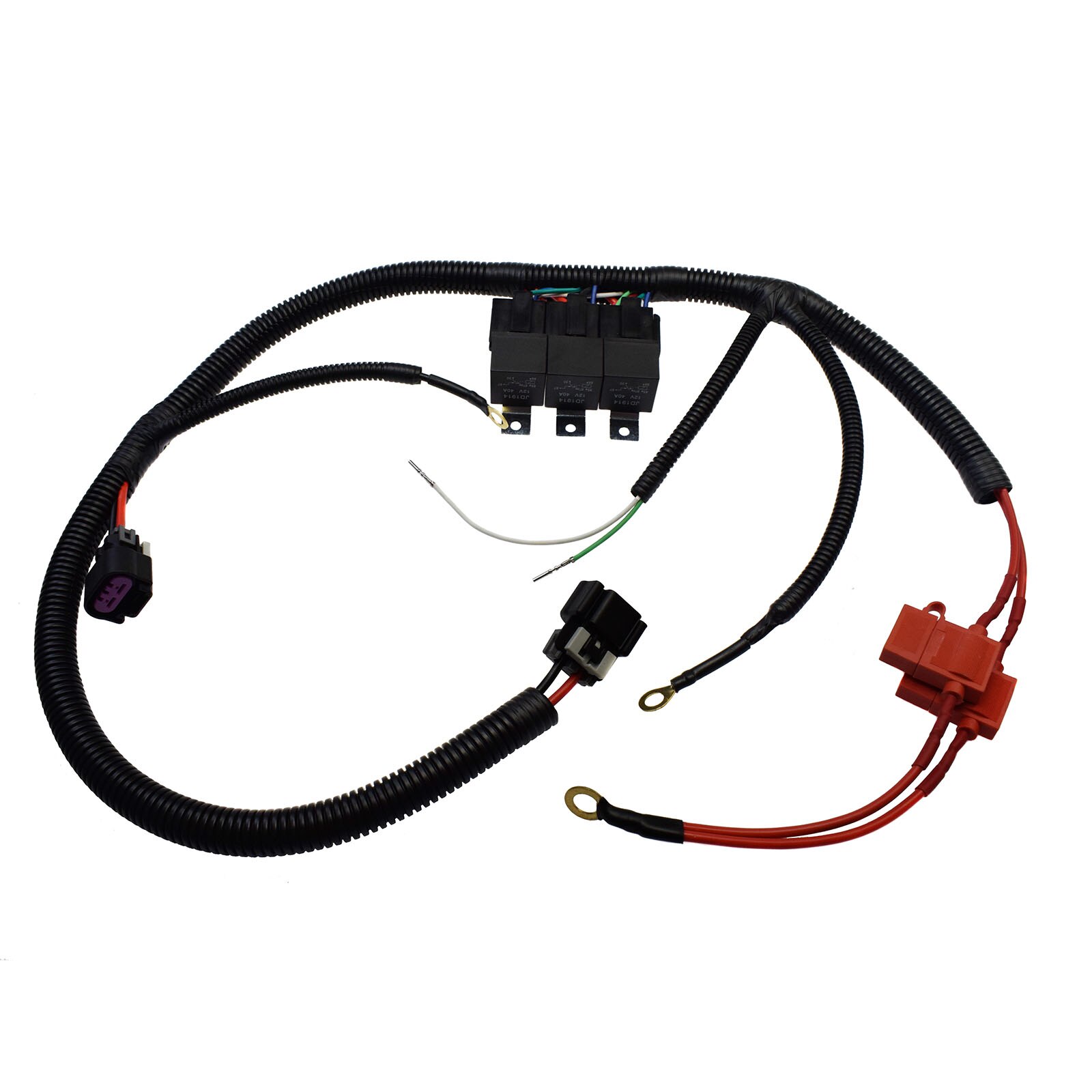 7L5533A226T Dual Elektrische Ventilator Upgrade Kabelboom Voor 1996-2006 Ecu Controle