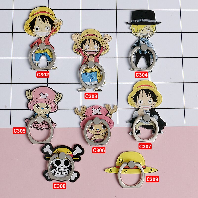 Universal Mobile Phone Holder ONE PIECE Phone Ring Holder Cell Phone Stand Finger Ring Holder Tables Soporte Celular for iPhone