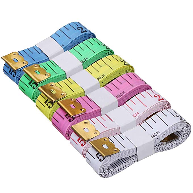 Sewing Ruler Meter Sewing Measuring Tape Body Measuring Ruler Sewing Tailor Tape Measure Soft Random Color