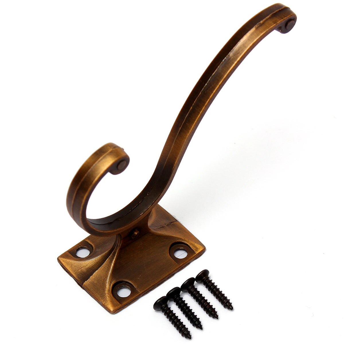 Luxe badkamermuursnijwerk antieke kapstokhaken kapstokhaak deurhaken kapstokhaken voor badkameraccessoires: Koffie