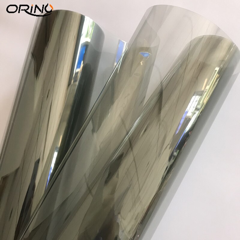 50cm x 500cm Grijs Autoruit Tint Film Glas VLT 70% Roll PLY Auto Auto Huis Commerciële Zonne bescherming