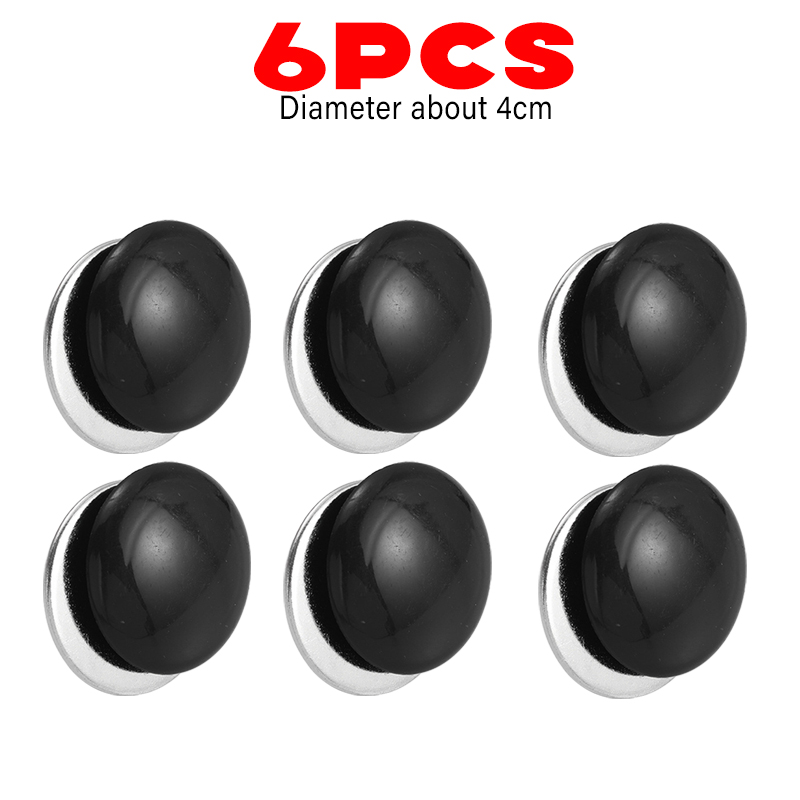 1/4/6 stuks Sterke Magnetische Gordijnen Gewicht Magneet Gesp Winddicht Douchegordijnen Anti Drijvende Balkon Doek Koelkast Magneet: Bordeaux