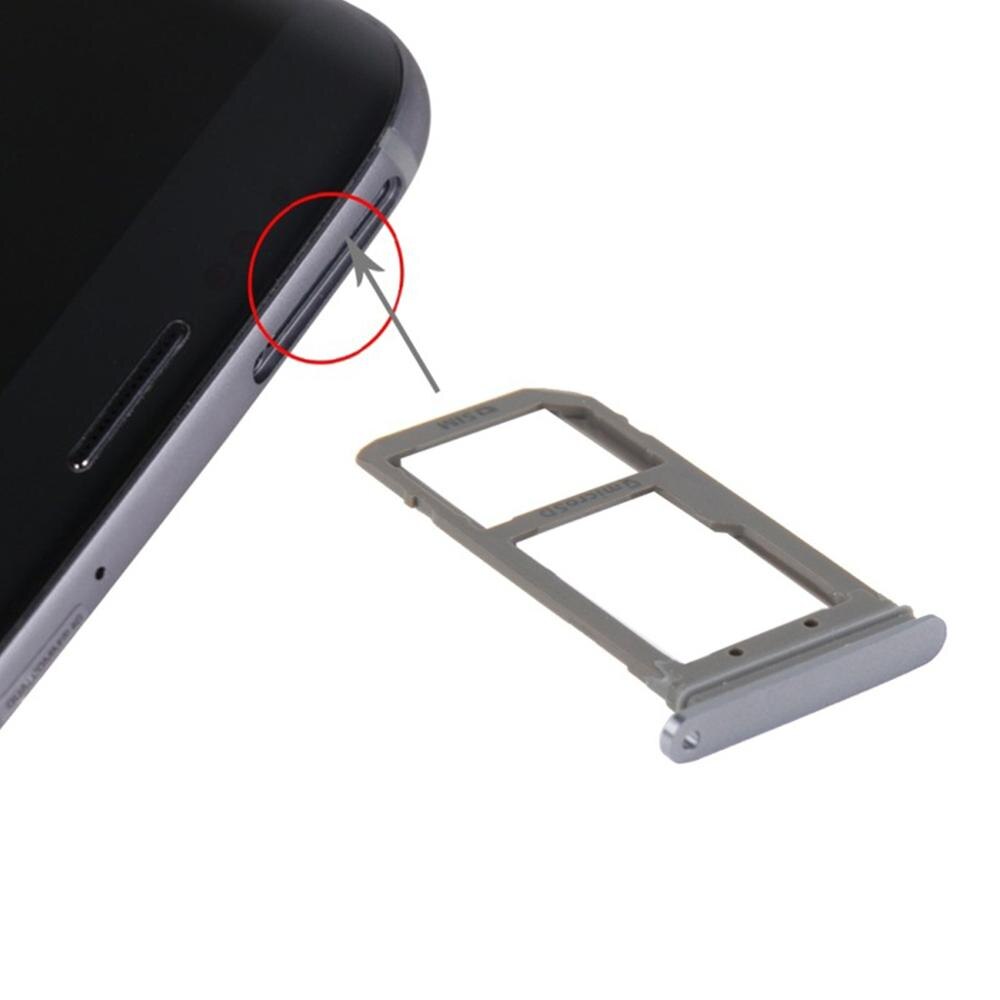 SIM Card Tray Dual Slot Holder Carrier Replacement Part for Samsung Galaxy S7 Edge/G935/Galaxy S7