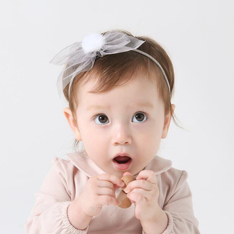 Baby Meisjes Hoofdband Mode Boog Knoop Infant Meisje Bandage Kids Peuters Head Wrap Hair Band Baby Kleding Accessoires: XL1710H (2)