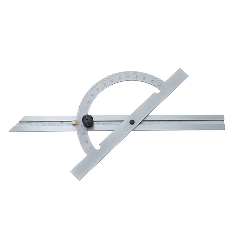 10-170 Degree Measuring Tool Stainless Steel Portable Clear Scale Angle Ruler Multifunction Woodworking Adjustable Protractor: A