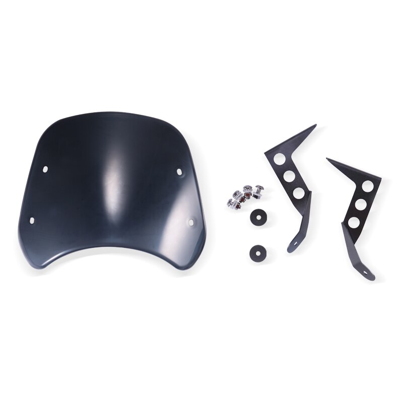 Motorcycle Black/Smoke/Clear Front Headlight Windshield Fairing Windscreen Deflector For Benelli Leoncino 250