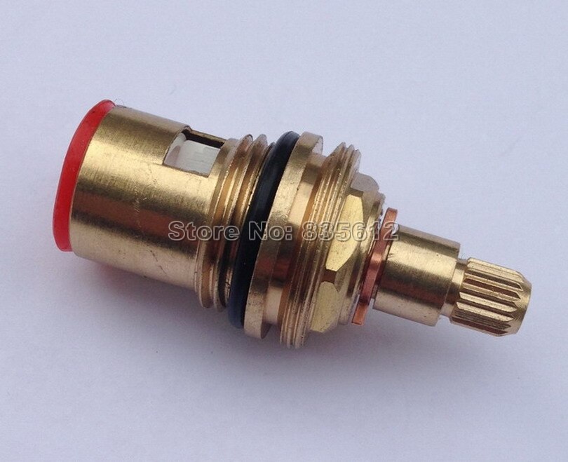 18mm Brass Replacement Ceramic Disc Tap Valves Cartridges innards Kitchen Bathroom Faucet Accessory Clockwise) Wba501-2