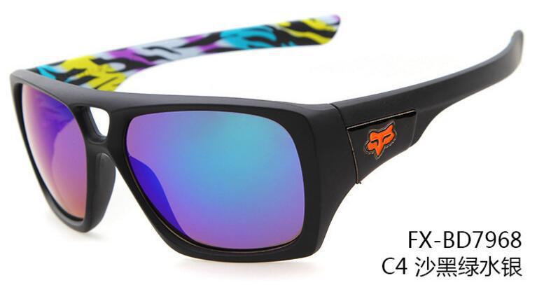 Gafas de sol Fox para hombre y mujer, nuevas gafas de sol para exteriores, , gafas de sol para ciclismo, , 7968: 4