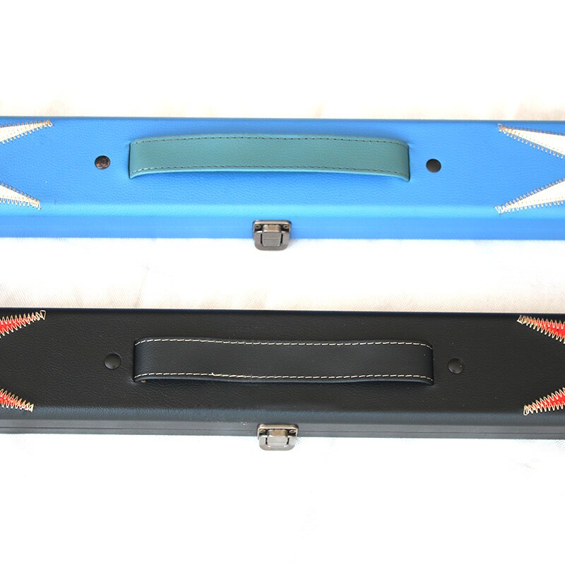 factory price leather wooden 3/4 Snooker Cue case