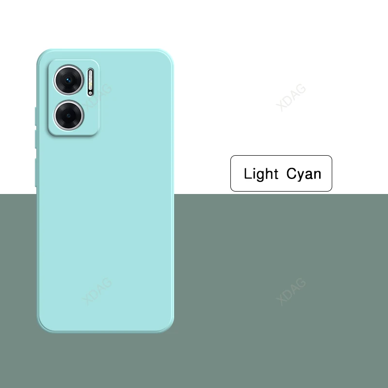 Capa de telefone de silicone líquido original para xiaomi redmi10 redmi 10 2022 10a 10x 5g cor pura sólida funda acessórios carcasa: PE / Cáqui