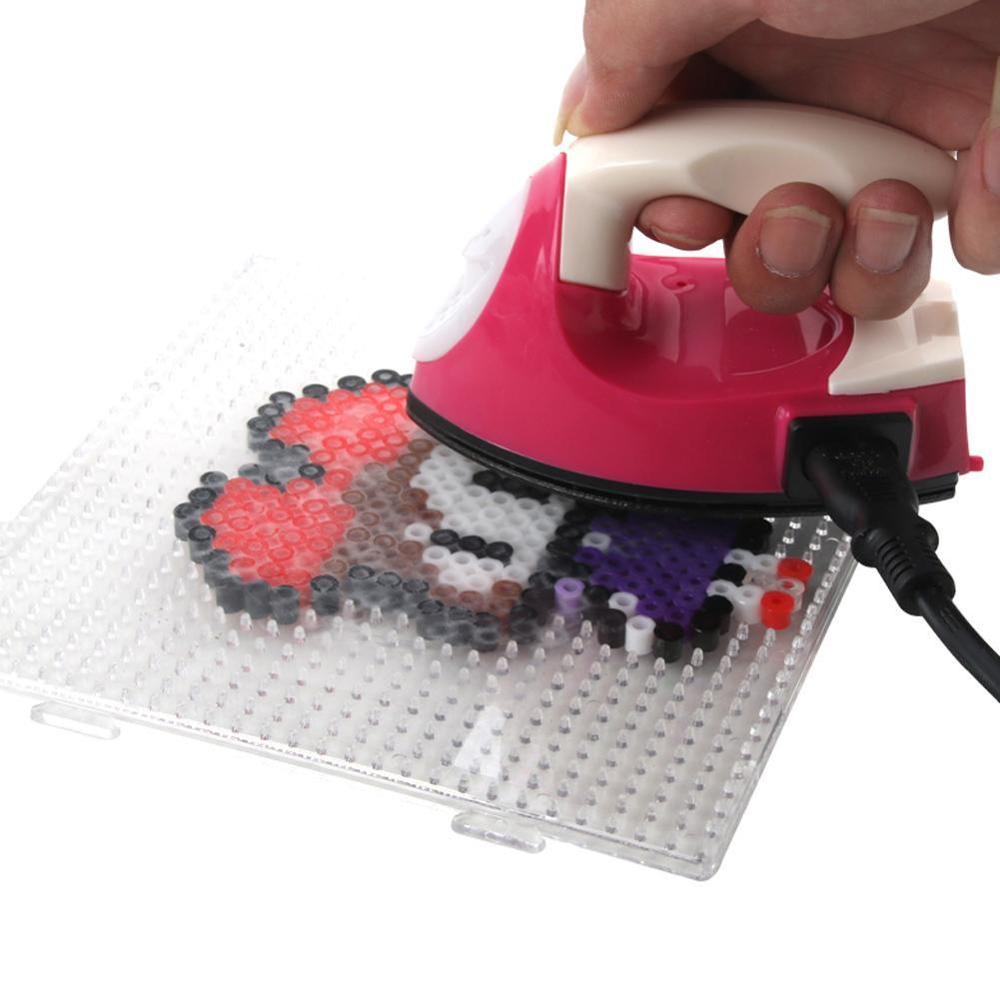 Mini Ceramic Electric Iron Coating Bottom Dust-Resistant Water Resistance Apply To Iron Map Patchwork Quilt Cloth Paste