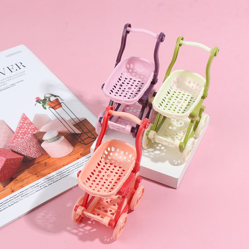 Il bambino finge il giocattolo supermercato carrello a mano mini carrello della spesa decorazione del desktop deposito giocattolo regalo accessori per mobili per Astuccio delle bambole