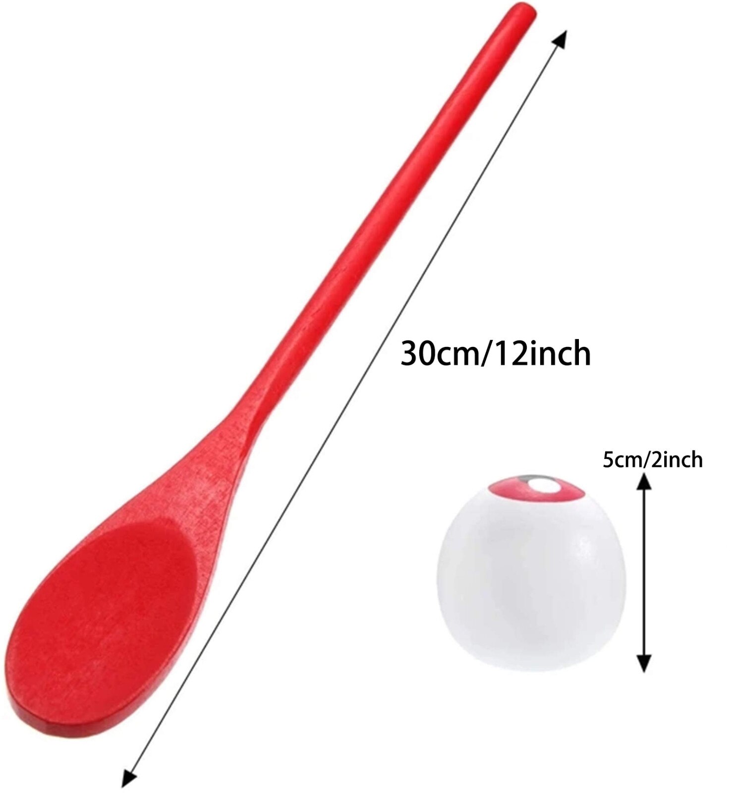 Enfants Balance Cuillère En Plastique Soins Oeuf Éducation Précoce Interactif en Plein Air Formation Jeu Jouets Pour Les Enfants 6 Pièces/ensembles