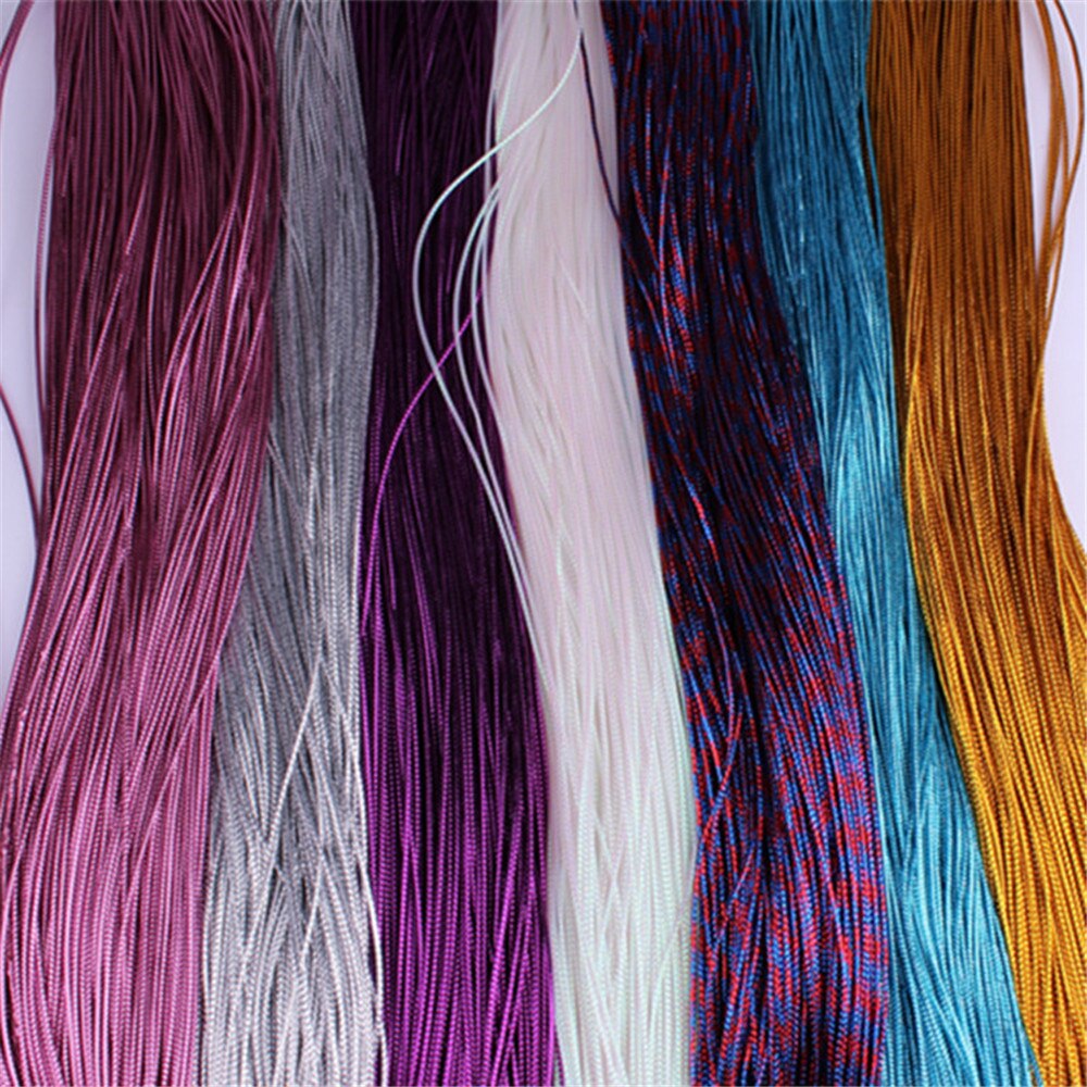 75m/bag Rainbow Color Hair Rope Styling Tool Magic Braid Tail Hair Braid Ponytail Styling Rope Maker for Girls Hairstyle
