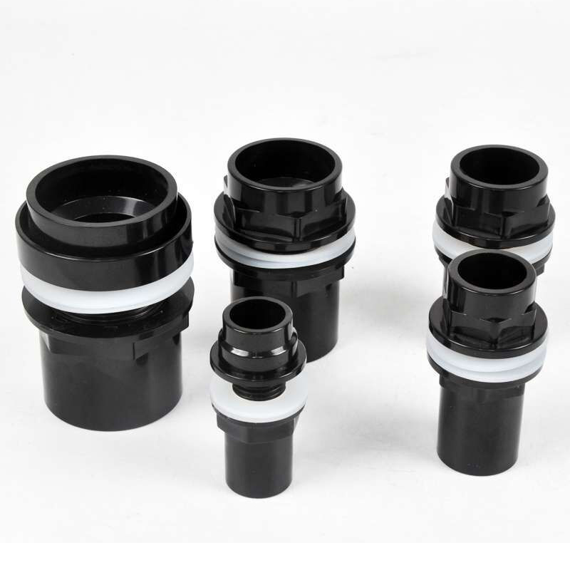 Fish Tank Upper And Lower Water Pipe Fittings Aquarium Fittings Plastic Fittings Fittings Downpipe Silicone Plastic Fittings
