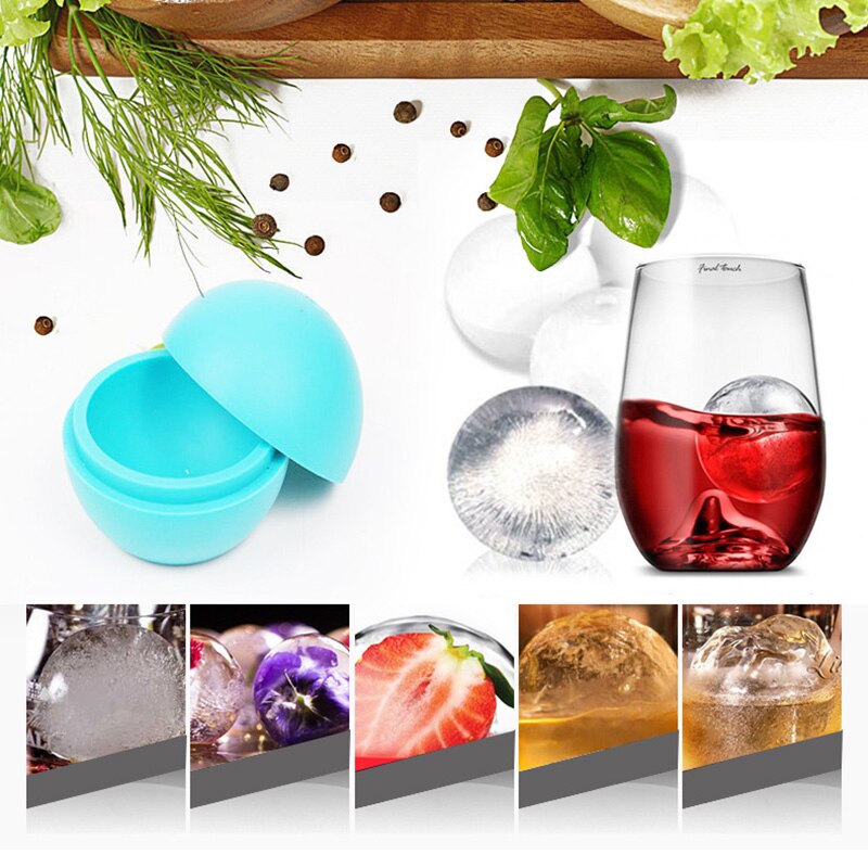 Whiskey ijsblokjes maker mal bol mal feest dienblad bar benodigdheden willekeurige kleur