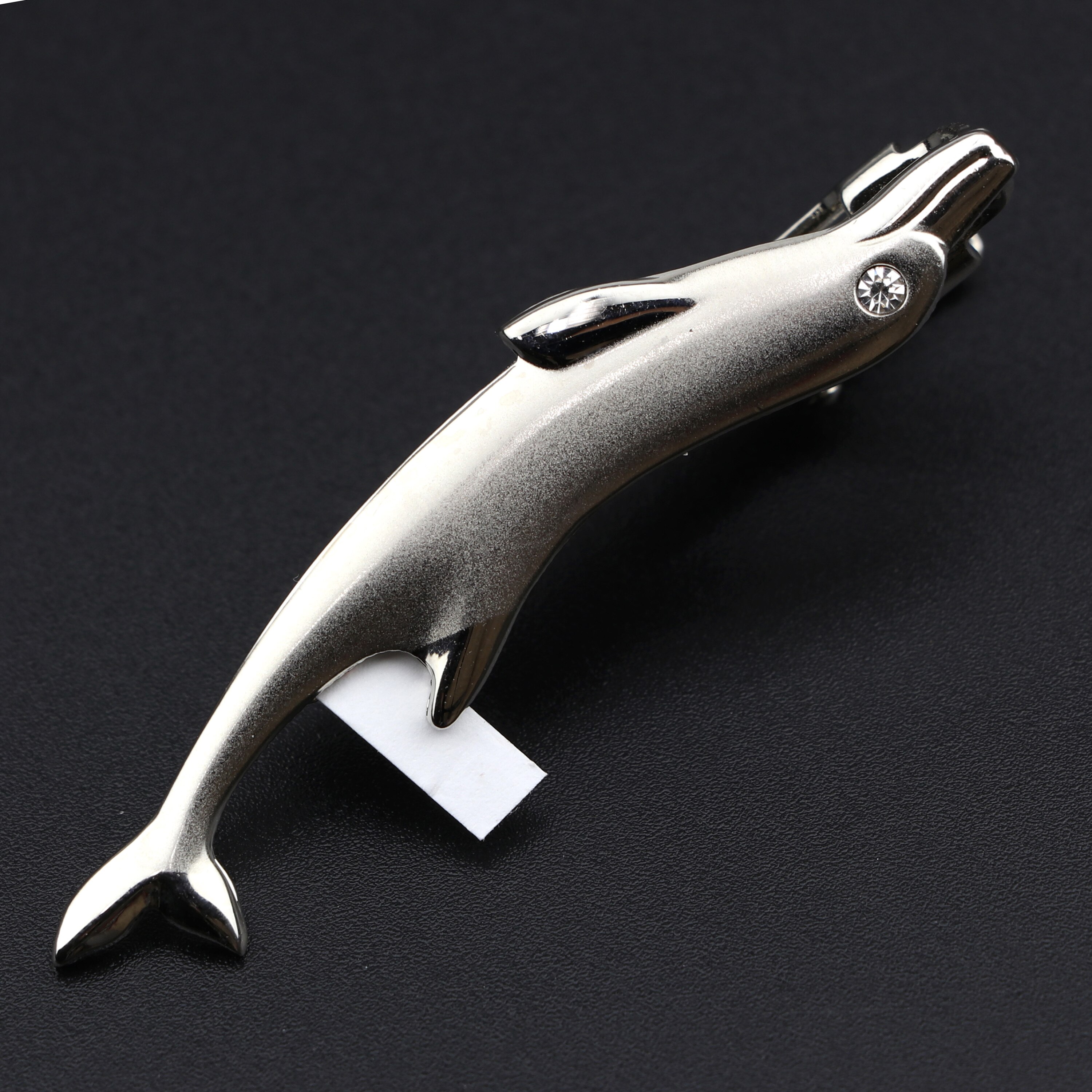 männer Klassische Krawatte Clip Gläser Fisch Flugzeug Gabel Löffel bilden Metall Chrom Edelstahl Stift Schließe Für Geschäft Corbata