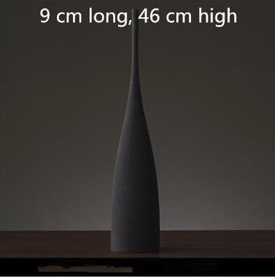 Ceramic vase, European-style art, home office restaurant bar desk table decorations, wedding decoration: style  8