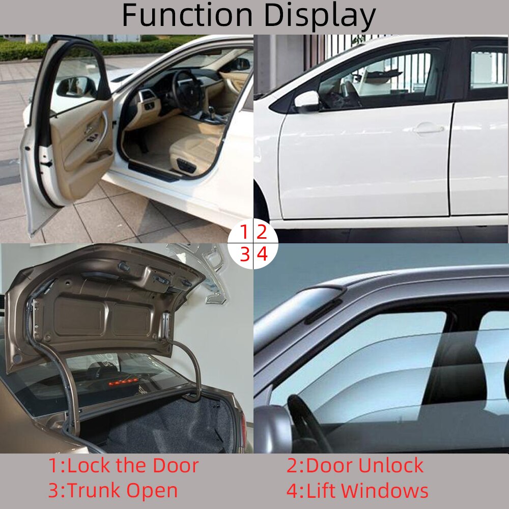 Auto Centrale Deurvergrendeling Keyless Systeem Centrale Vergrendeling Met Auto Alarm Systemen Auto Centrale Kit Afstandsbediening