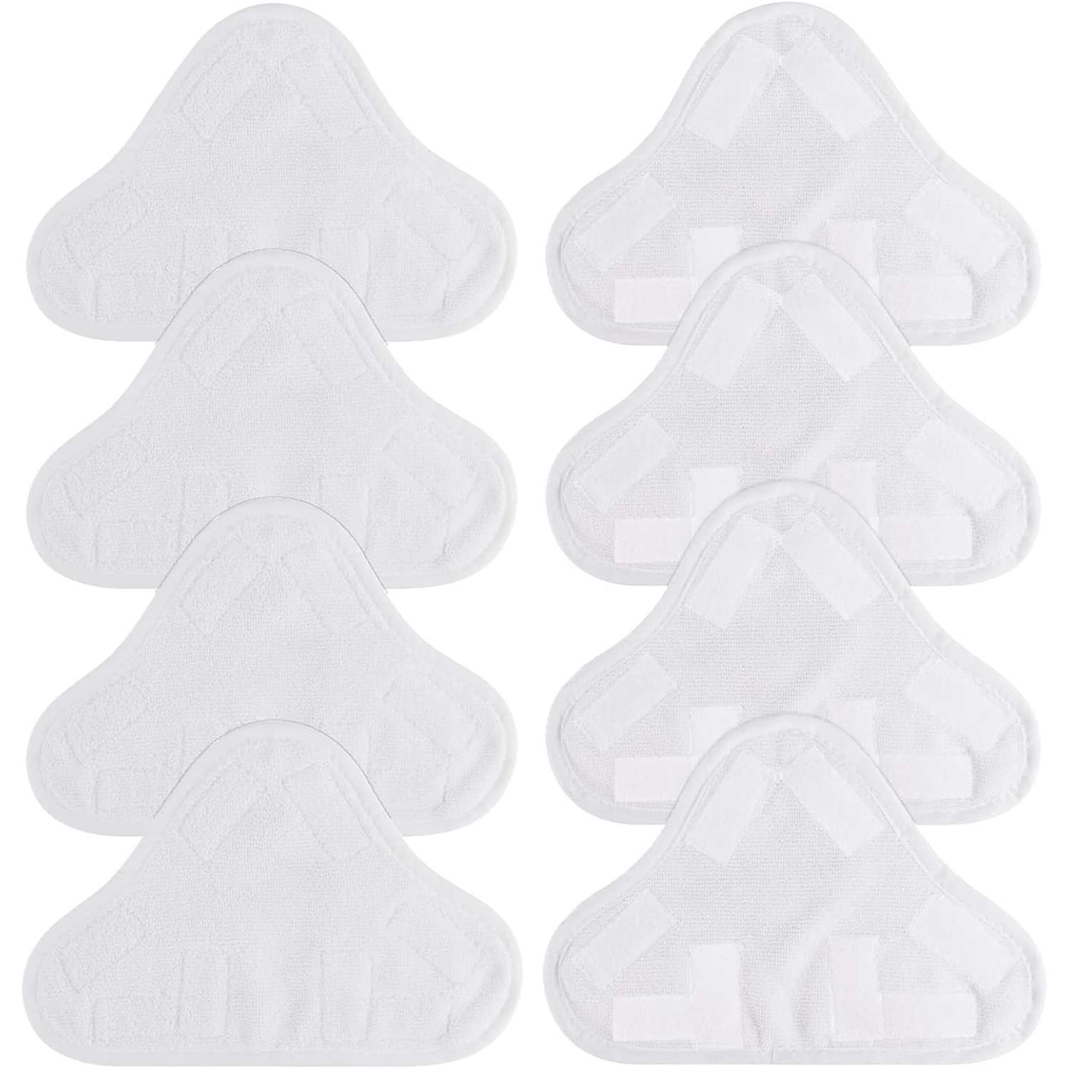 Stoommoppads voor H2O X5 stoomreinigers, vervangende microvezelpads, reinigingsdoekjes voor H20 x5 vloerreinigingshoezen: Licht Geel
