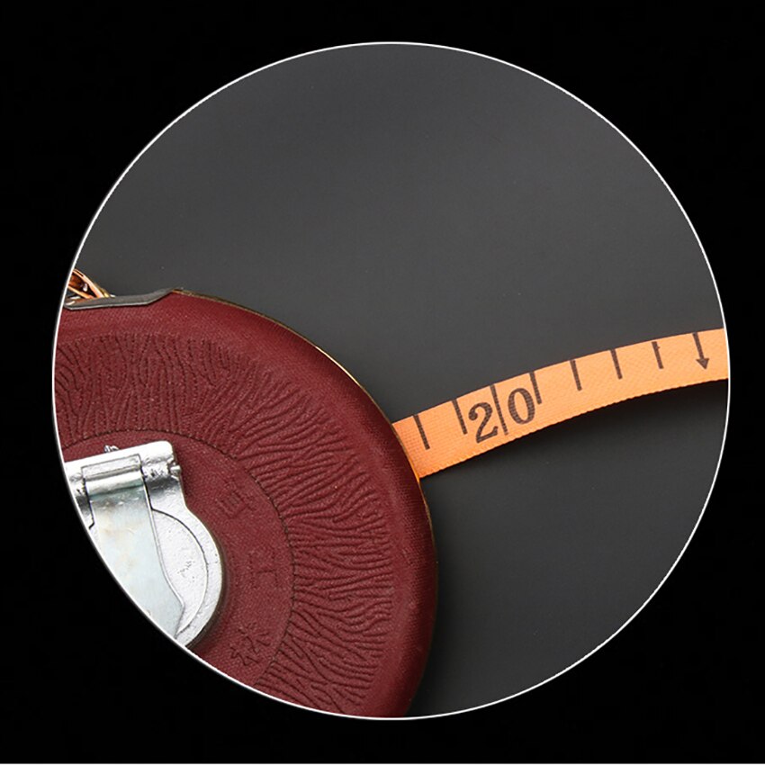 20M 30M 50M 100M Sackcloth Tape Measure for Construction Work Measuring Tape for Sewing Tailor Fabric Measurements Tape