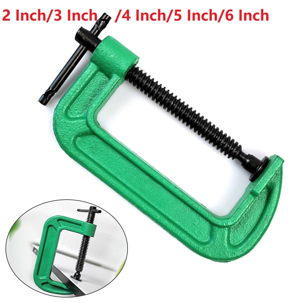 2 Inch/3 Inch/4 Inch/5 Inch/6 Inch G Clip Ijzer Clip Sterkte Hout clip Klem Klem Armatuur Houtbewerking Armatuur