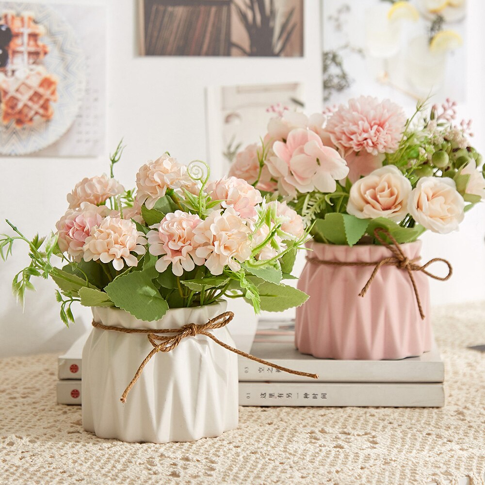 Artificial plants for decoration home decoration accessories Room decor wedding decoration Artificial flowers Desktop Bonsai